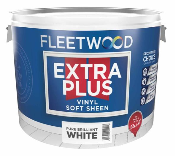 10L Fleetwood Extra Plus soft Sheen Brilliant White