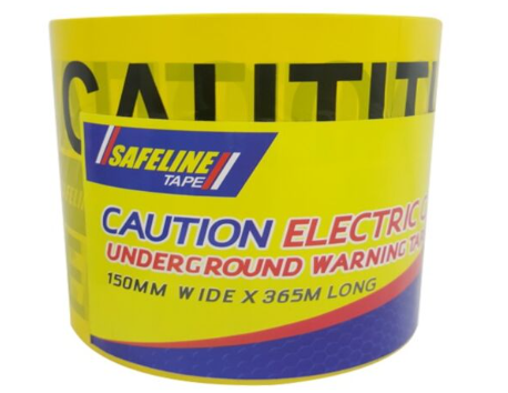 ELECTRIC CABLE BELOW WARNING TAPE / ESB TAPE