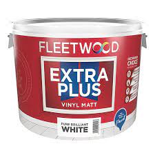 10L FLEETWOOD EXTRA  PLUS MATT BRILLANT WHITE