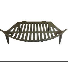 18IN FIRE BASKET - FIRE GRATE ( ROUND FRONT )