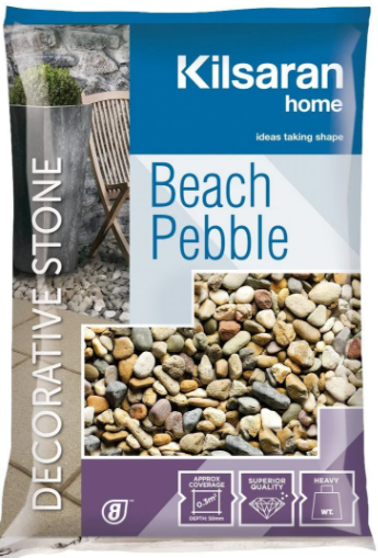 25KG Beach Pebble 14mm