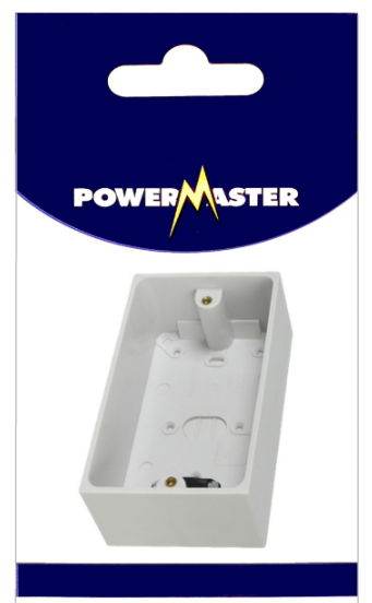 Powermaster 45mm Pattress Box 2 Gang