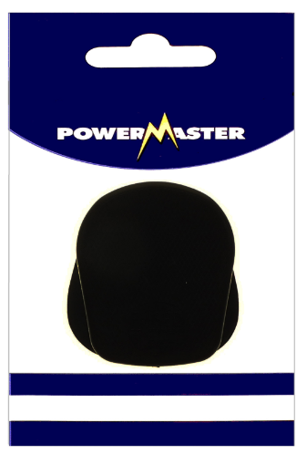 Powermaster 13AMP Plug Top Black (Rubber Type)