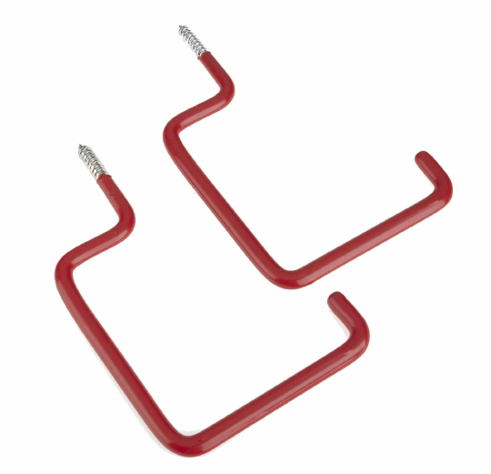 ROTHLEY SCREW-IN ALL PURPOSE HOOKS - SQUARE PK2