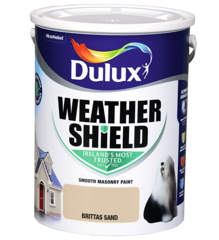 5L DULUX W/SHIELD BRITTAS SAND