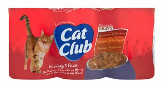 Cat Club 400g 3pk