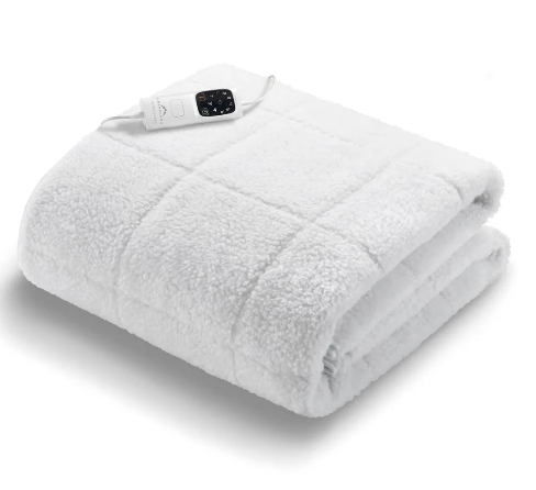 KING LUXURY FLEECE ELECTRIC BLANKET 200 X 130CM
