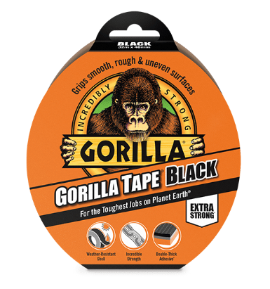 GORILLA TAPE BLACK 11MTR X 48MM