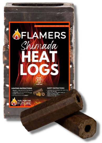SHIMADA FLAMERS HEAT LOGS (12 Pack)