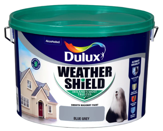 10L DULUX WEATHERSHIELD BLUE GREY