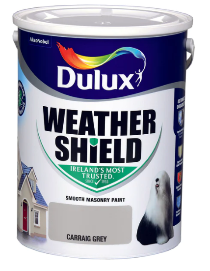 5L DULUX W/SHIELD CARRAIG GREY