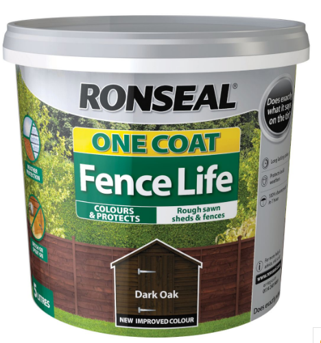Fencelife 1 Coat Dark Oak