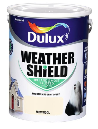 5L DULUX W/SHIELD NEW WOOL