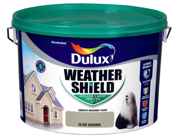 10L DULUX WEATHERSHIELD OLIVE GARDEN