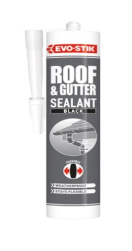Evo-Stik Roof & Gutter Sealant Black