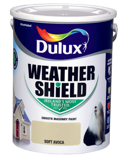 5L DULUX W/SHIELD SOFT AVOCA