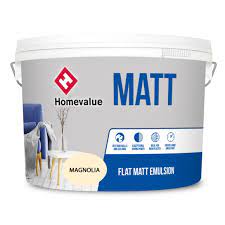 10L HOMEVALUE MATT EMULSION PAINT - MAGNOLIA