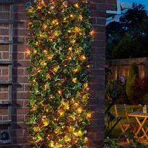 SOLAR IN-LIT IVY TRELLIS 180 X 90