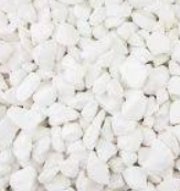 25KG White Marble Chippings