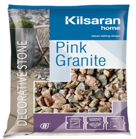 25KG  Kilsaran pink granite 20MM
